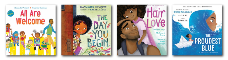 Anti-Racism Picture book covers