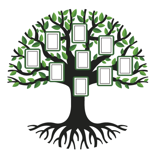 Graphic of Family Tree