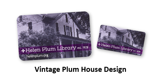 Helen Plum vintage Plum house design card