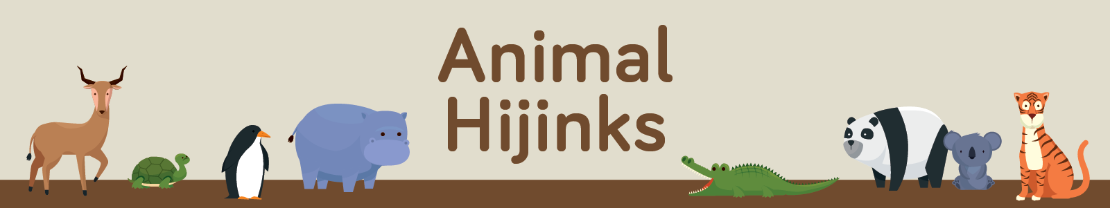 Animal Hijinks banner graphic