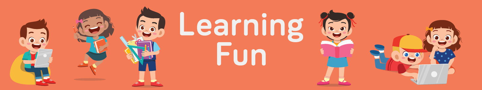 Learning Fun graphic banner
