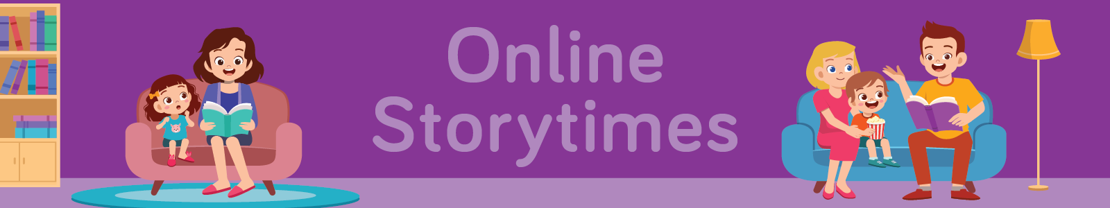 Online Storytimes graphic banner