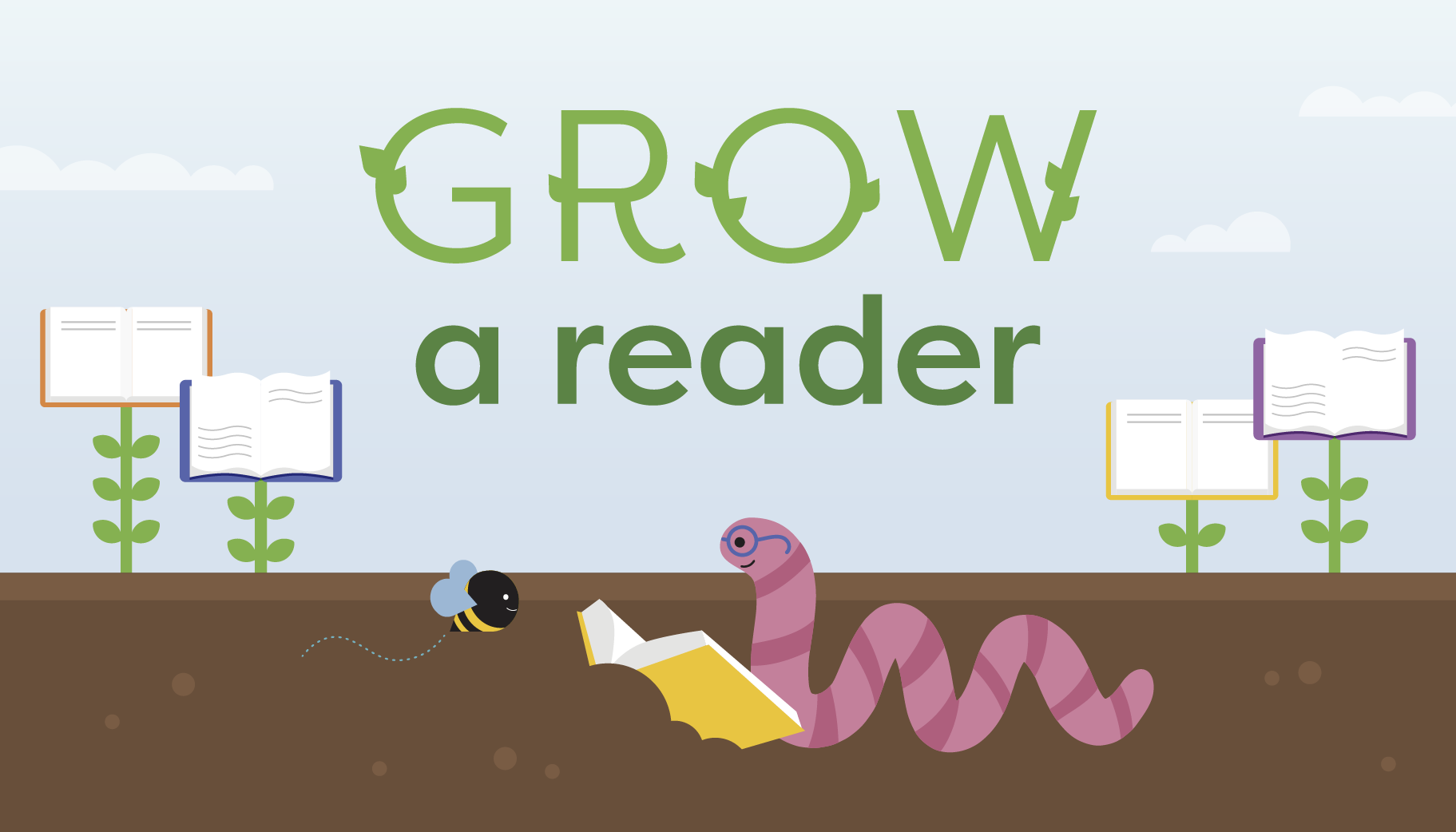 Grow a Reader logo