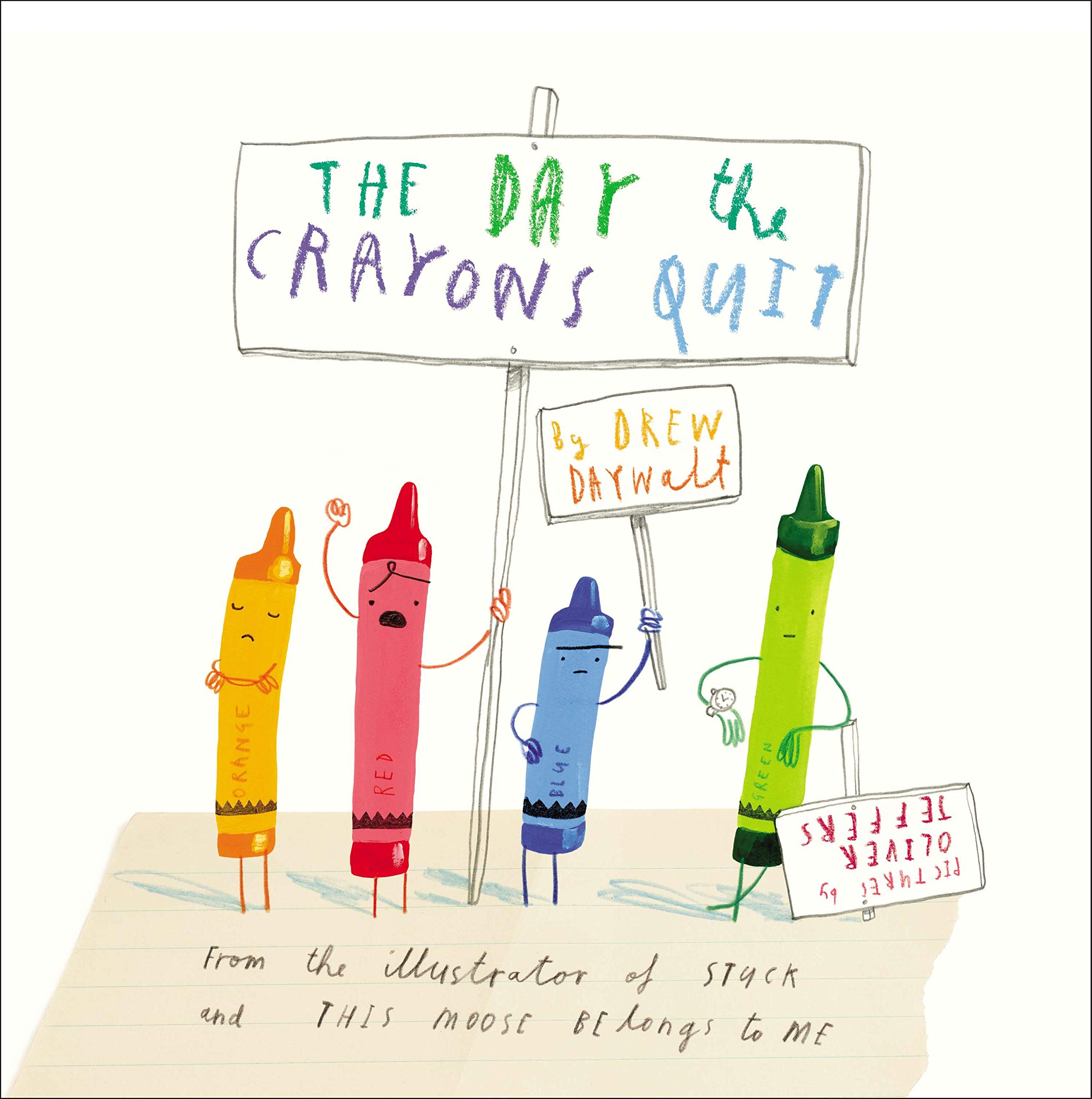 Image for "The Day the Crayons Quit"