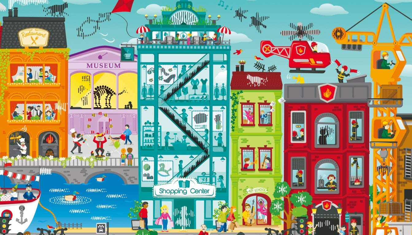 Photo of Animated City Puzzle