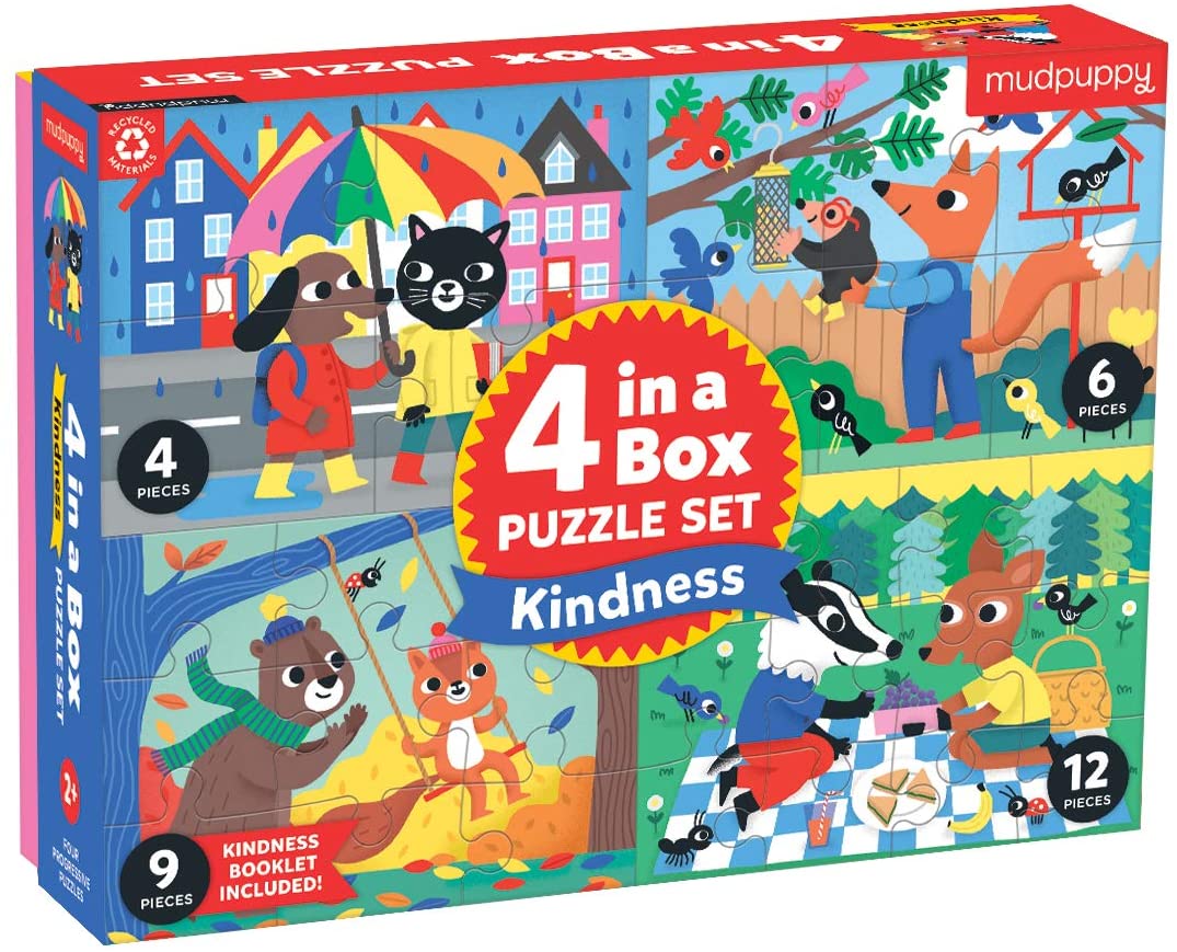 Box of 4 Kindness Puzzles