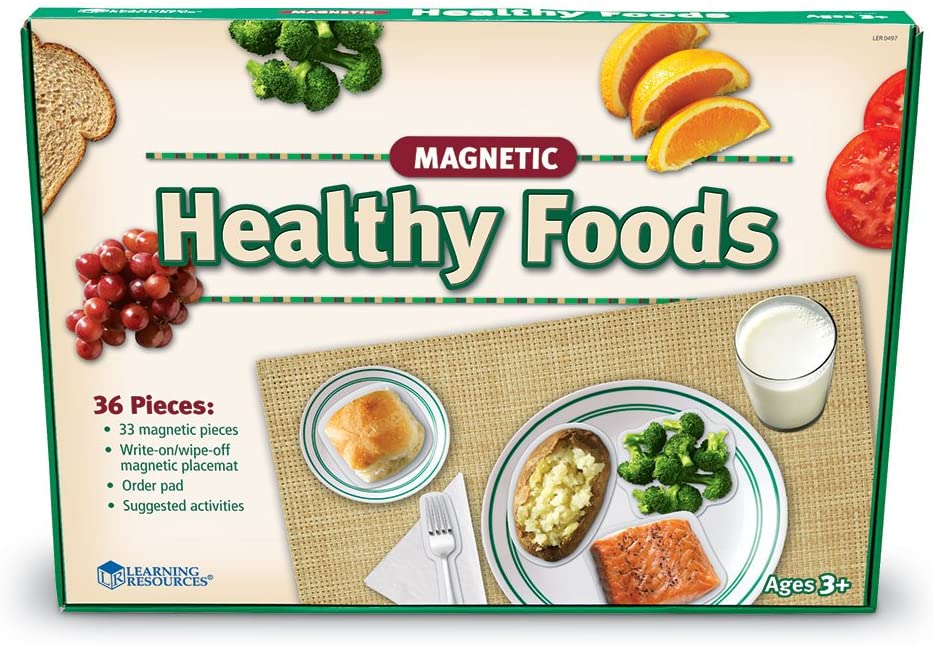 Box with Magnetic Healthy Foods on front
