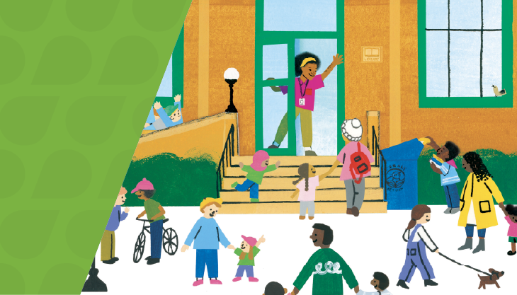 Cover art from Mychal Threet's book I'm So Happy You're Here