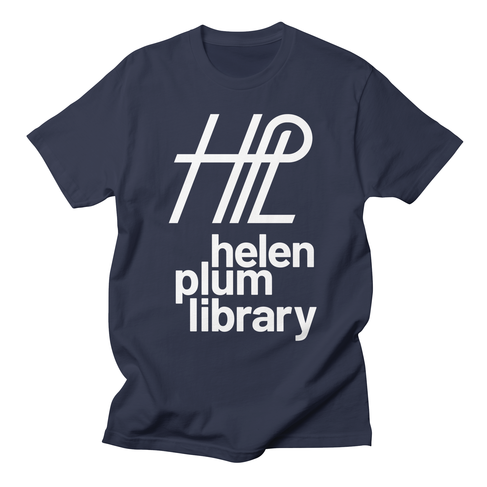 Navy blue t-shit with HPL logo