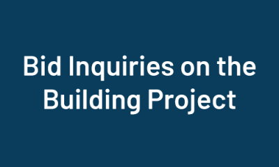 Bid Inquiries on Building Project