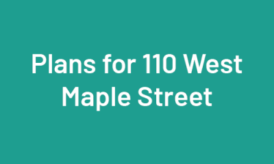 Plans for 110 West Maple Street