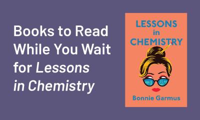 Book cover of Lessons in Chemistry by Bonnie Garmus
