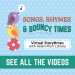Storytimes: Songs, Rhymes and Bouncy Time graphic