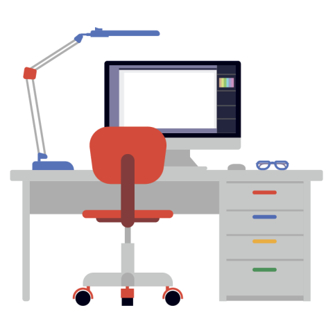 Image of Computer Desk