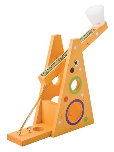 Wooden Orange Marshmallow Launcher